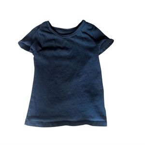 5/$15 Girls Amazon Essentials Black Basic Kids Short Sleeve T-Shirt-Size 3T